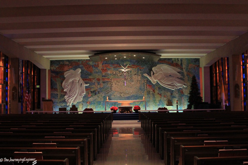 Catholic Chapel below the Protestant one